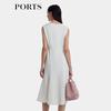 Ports Women's Summer A-Line Midi Dress