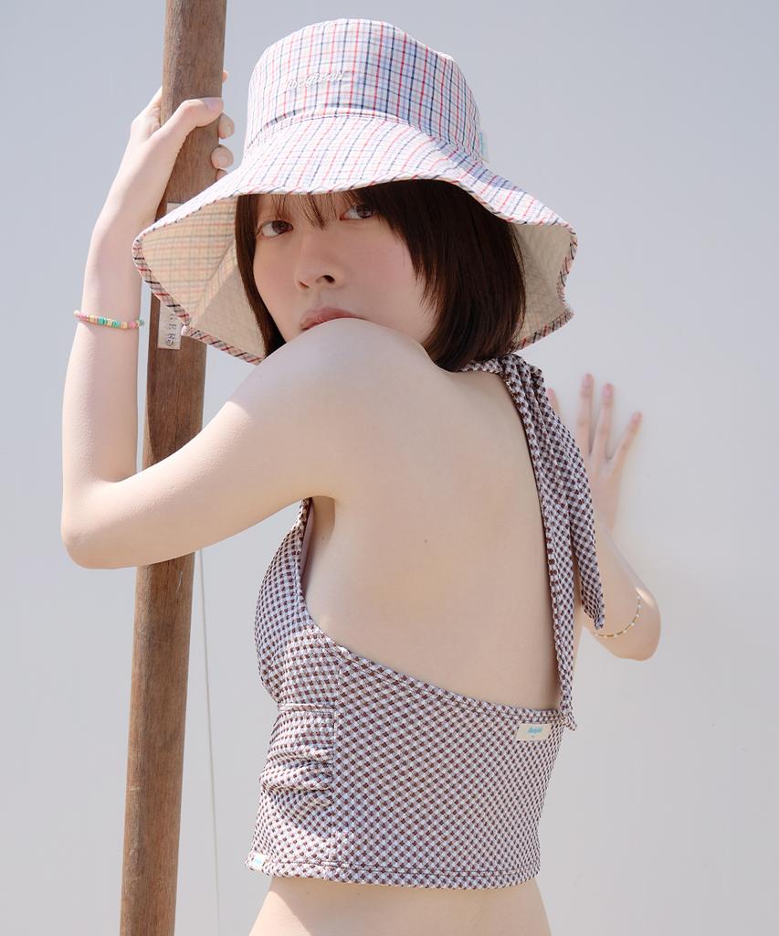 Lagpiswiwedeoweeo Reversible Wide Bucket Hat - 4 Colors