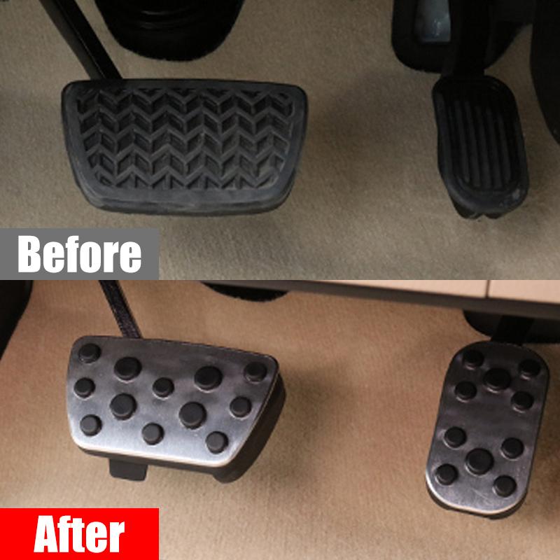 For Toyota Corolla E210 Fortuner 2019 2020 2024 2024 2024 2024 Car Accelerator Gas Pedal Brake Pedals Non Slip Cover Accessories