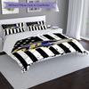 Ravens Nation Design Bett Bettwäsche Set 1 Bettbezug + 2 Kissenbezüge Weich Atmungsaktiv Haushalt Bettwäsche