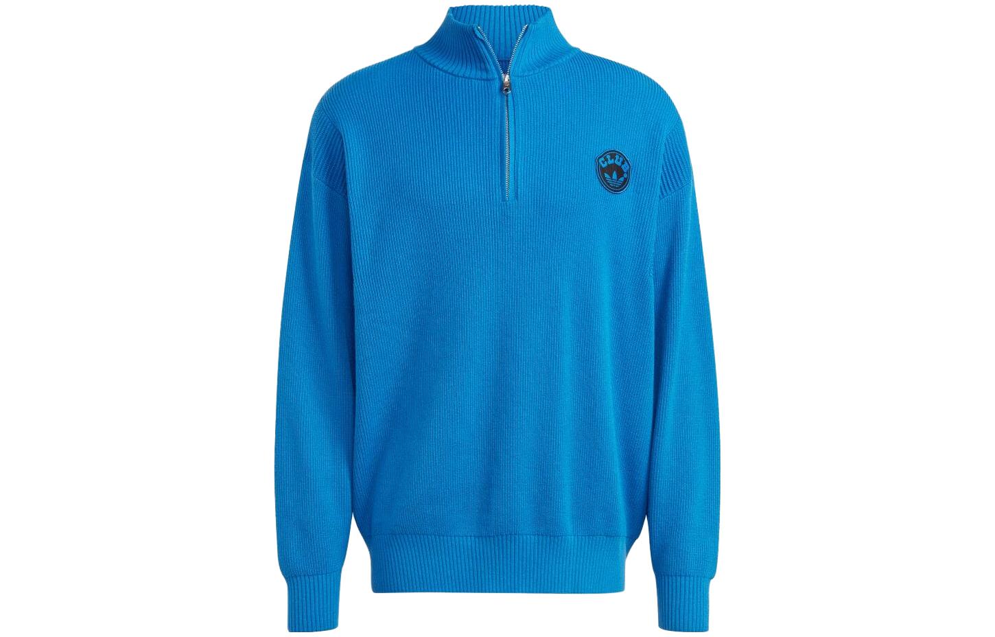 

Adidas Sweaters Men s Blue Half Turtleneck Moderate A Line IA2499 XL