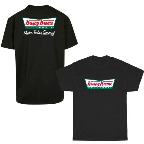 New Krispy Kreme Doughnuts Restaurant Logo Unisex T-Shirt Funny Size S to 5XL M