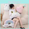 Adorable Dreamy Unicorn Rainbow Plush Toy Cushion For Girls Sofa Gift 45cm