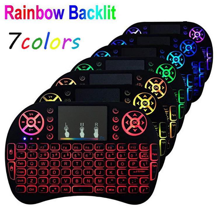 i8 Wireless Mini Keyboard & Air Mouse with Dry & Lithium Battery Remote Control
