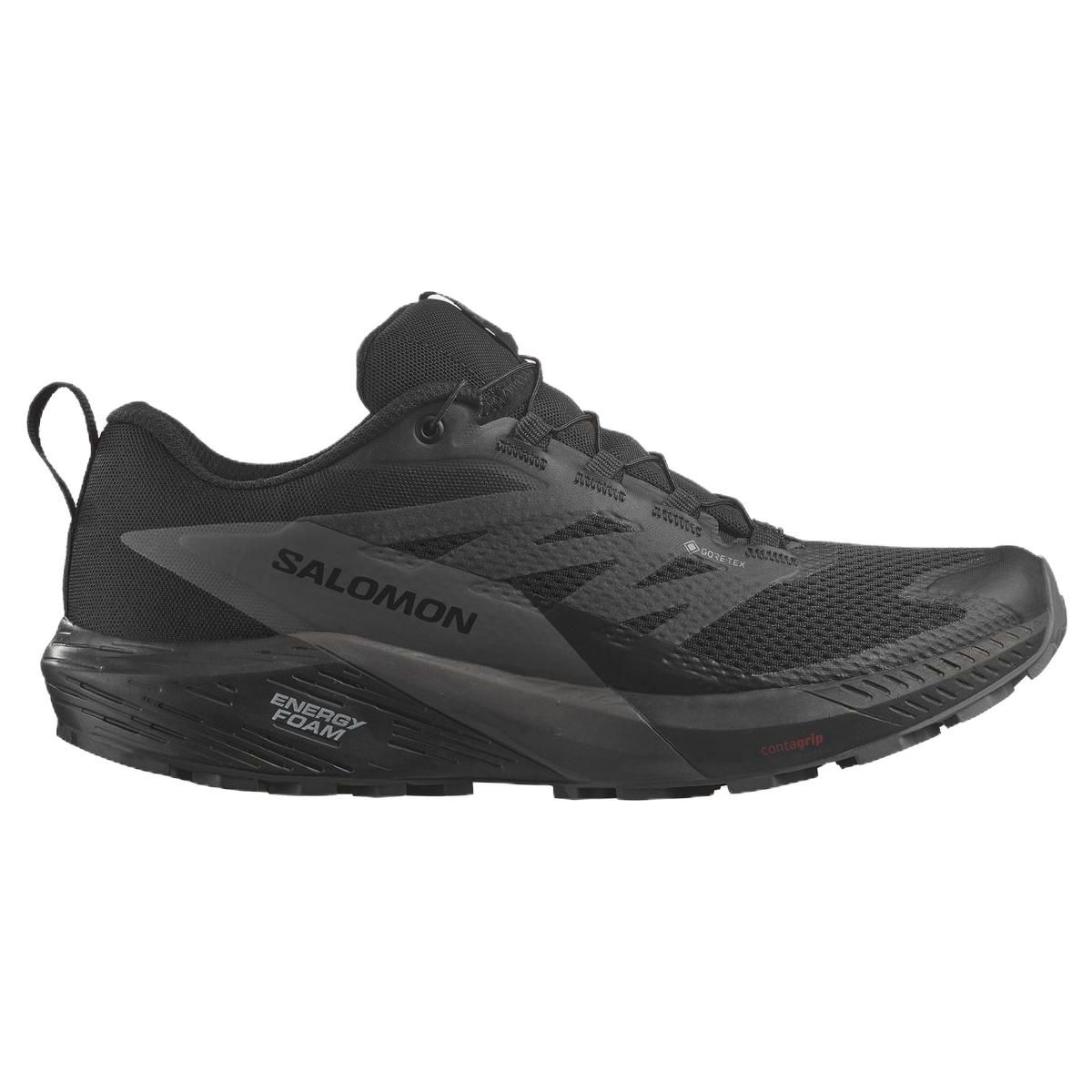 SALOMON Мужские кроссовки Sense Ride 5 GORE-TEX Black Magnet L47147200 40⅔ — фото 3