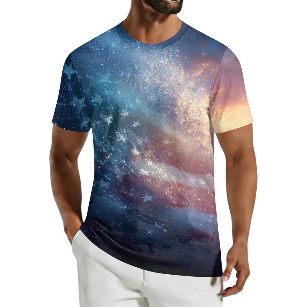 Men's Casual Lightweight Short-Sleeve T-Shirt