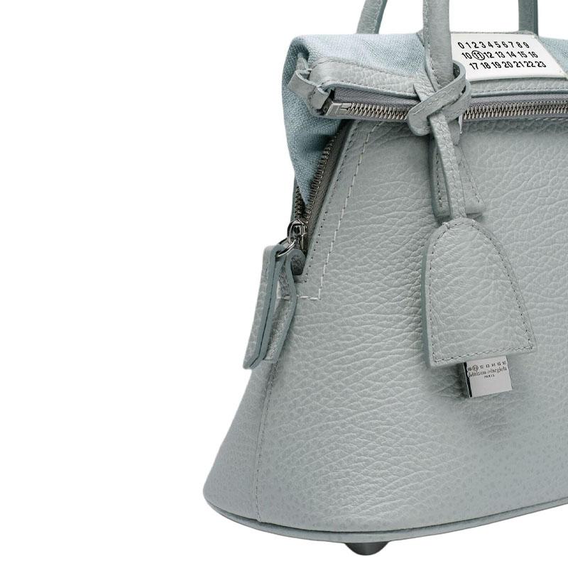 Maison Margiela 5Ac Classique Detachable Adjustable Shoulder Strap Zipper Closure Grain Calfskin Mini Shoulder Crossbody Bag S56WG0082P4455T8141