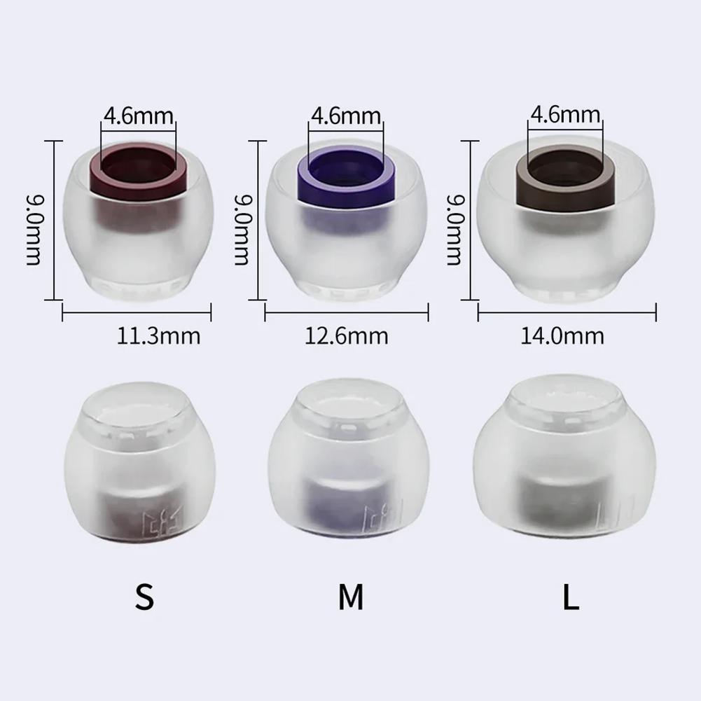 Comfort S M L Silicone Earphone Eartips Ful Health