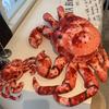 Lifelike Crab Plush Toy Soft ReaListic Crab Stuffed Pendant Doll Key Chain Bag Decoration Toys Birthday Gift Christmas Present