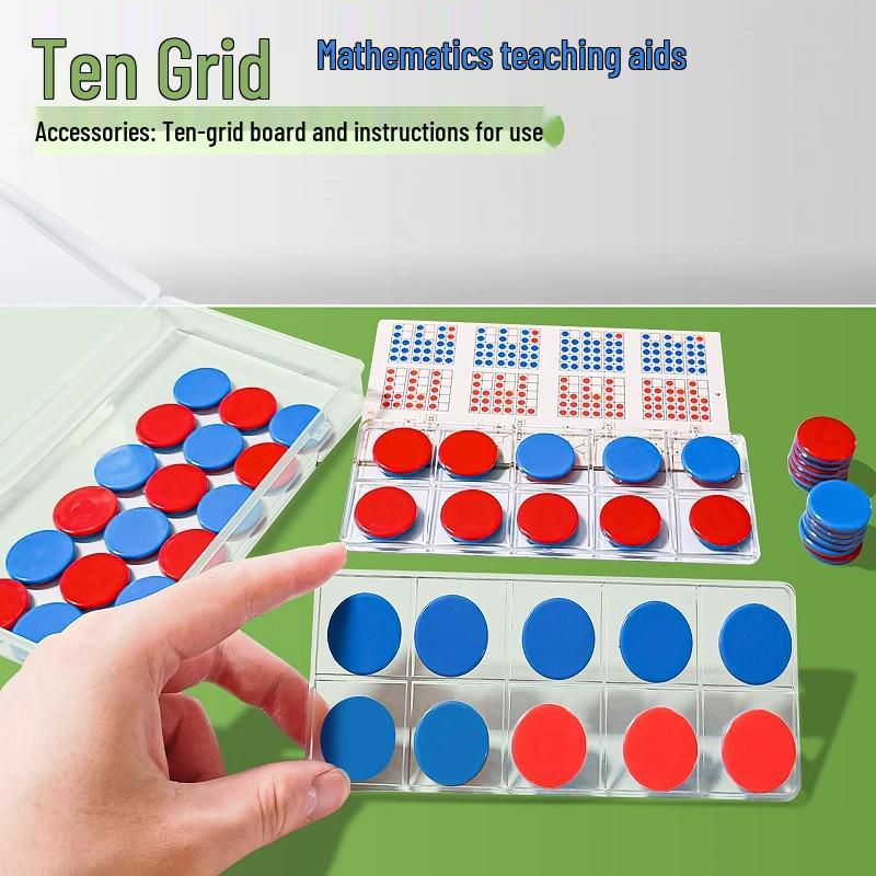 Aide à la décomposition et à la composition des nombres sur cadre de dix pour l'arithmétique K-1 (Ajouter/Soustraire dans la limite de 20)