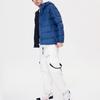 Li Ning Basketball Series Casual Sports Hooded Warm Down Jacket Men Jackets Deep-Water-Duck-Blue AYMP031-5