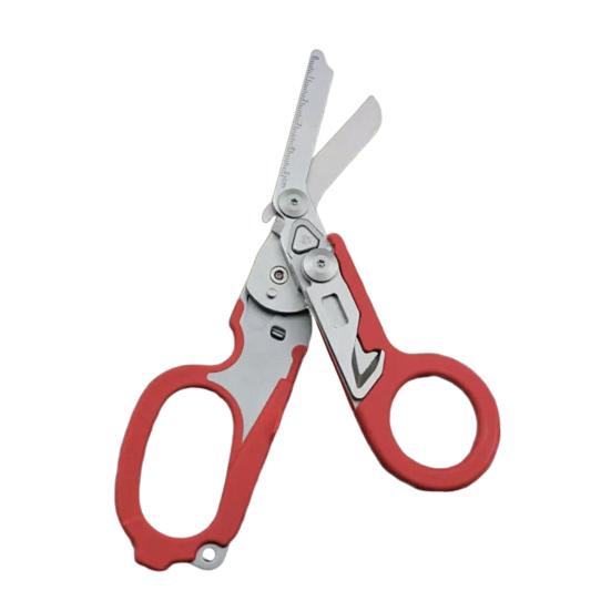 

Ножницы для экстренного реагирования Карманные складные ножницы Компактный дизайн Портативные Многофункциональные Травматические ножницы Резак для ремня безопасности