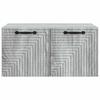 Wall Mounted TV Cabinet Grey Sonoma 59.5 x 41 x 30 cm