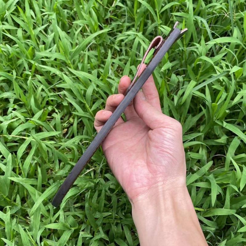 Universal Belt Loop Blade Cover Leather 25.5cm Fixed Cutter Holder for Most Edge Lengths Up To 15.5cm