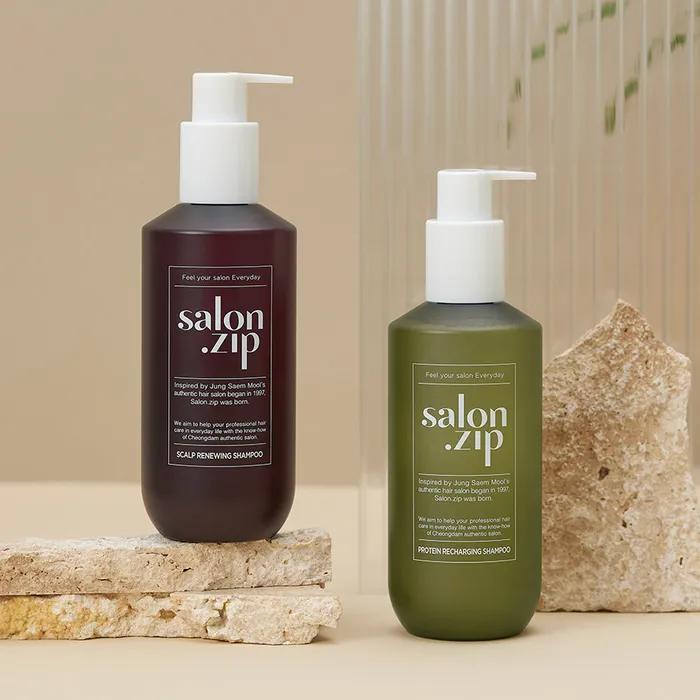 Salon House Scalp Renewing Shampoo (Shampoo Brush + Scalp Shampoo 50g Included)