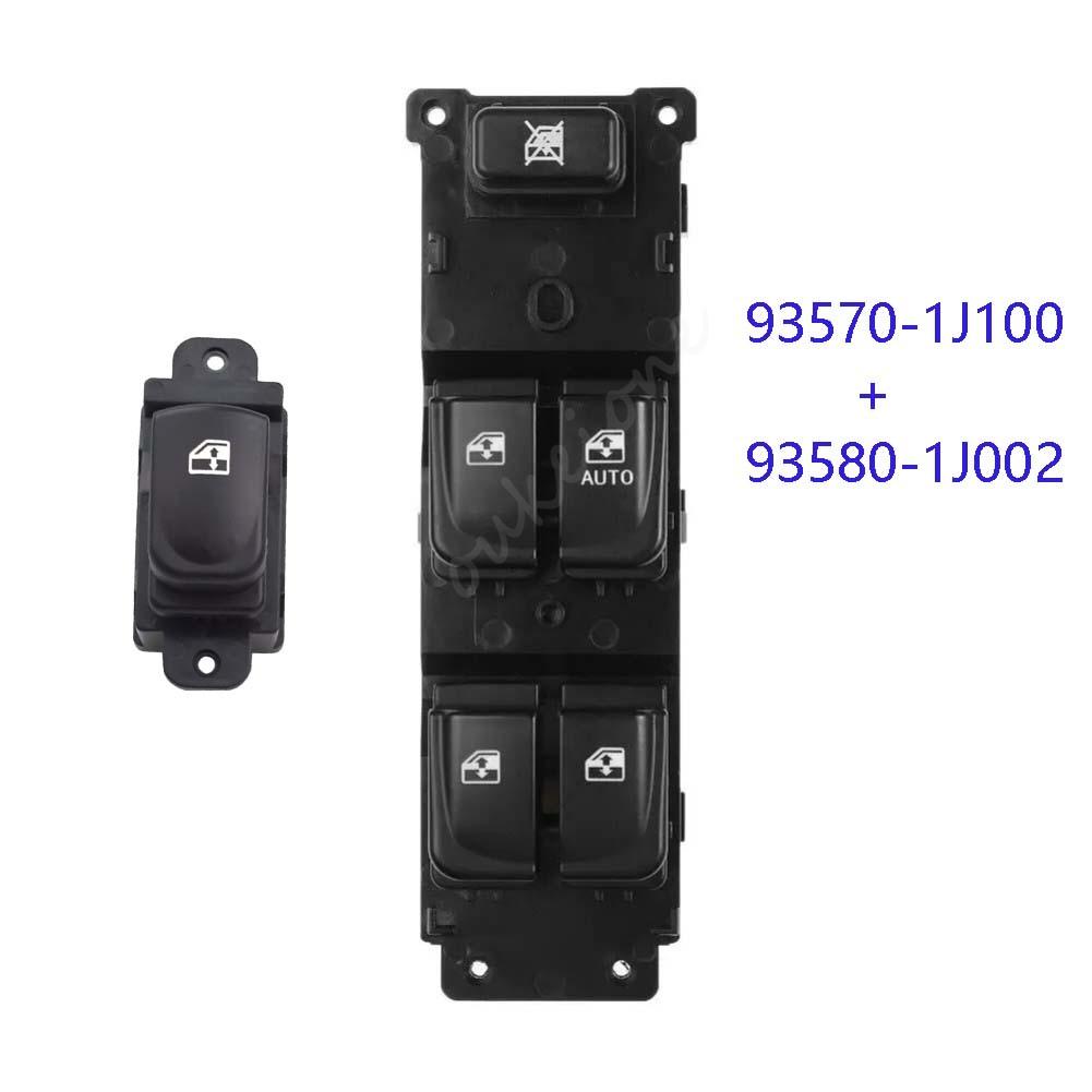 For 2008-2015 Hyundai I20 Electric Power Window Control Switch Glass Lifter Button 93570-1J102 93570-1J100 93580-1J002 Car Parts