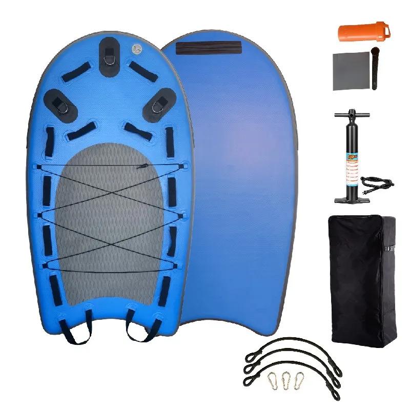Outdoor Sled Board 2-In-1 Winter Inflatable Snowboard Summer Surfboard Waterproof Children's Thickened Skateboard