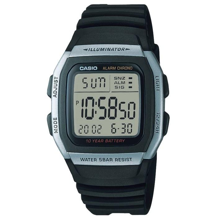 [Casio] Watch Casio Collection W-96H-1AJH Men s Black/Silver (50m Water Resistance)