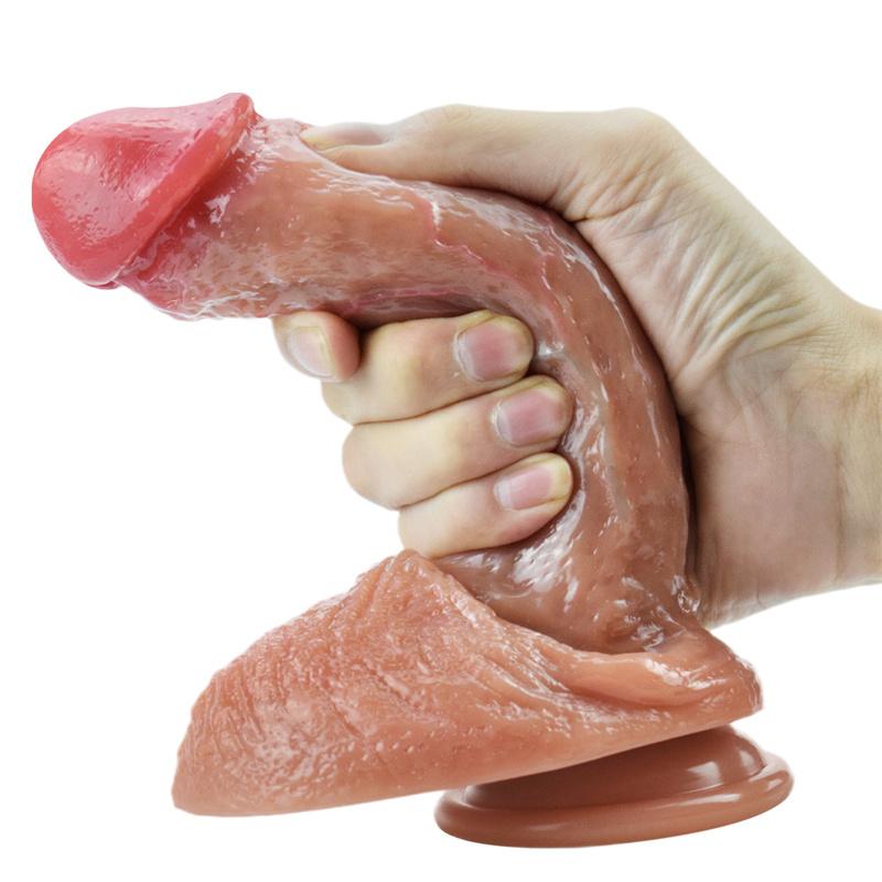 Dildo Super Soft and Super Large Manual Silicone Simulation Penis Feminine Products Orgasm Can Shoot Big Chickens and Thick Chickens