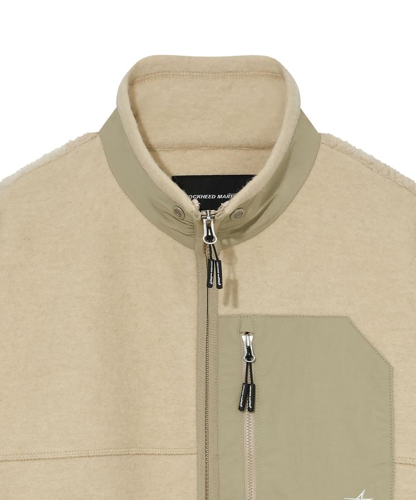 Lockheed Martin Boa Patch Full Zip-Up (Ivory)