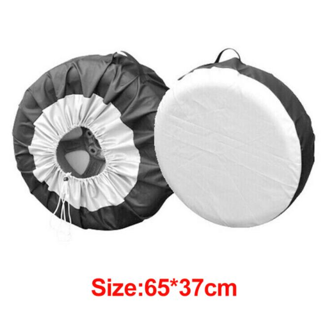 

Прочный и надежный чехол для запасного колеса автомобиля из ткани Оксфорд 210d, водонепроницаемый, устойчивый к ультрафиолетовому излучению, пыленепроницаемый, для хранения шин, автомобильных шин