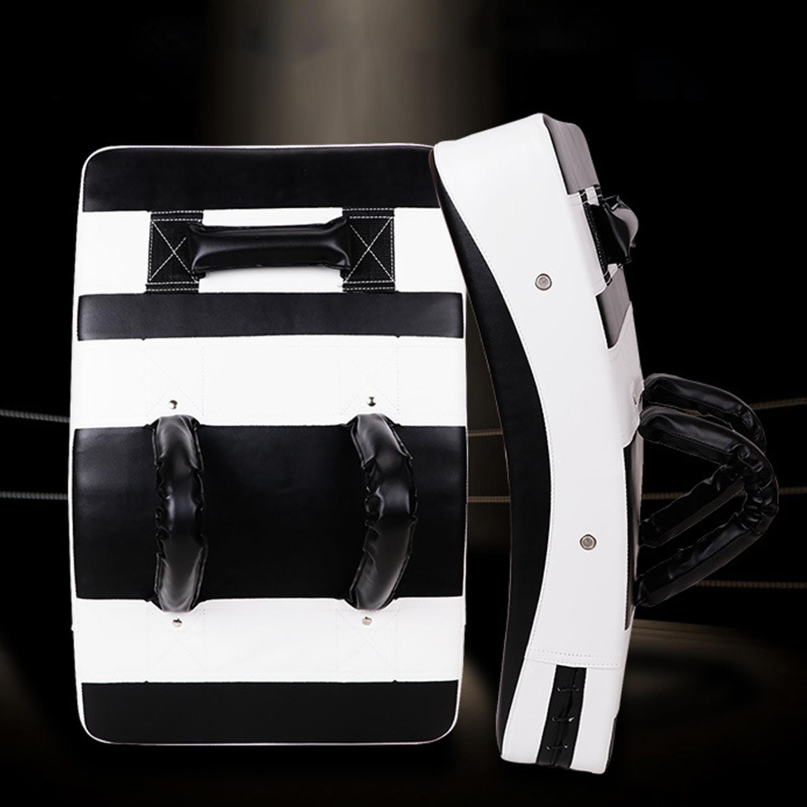 

Muay Thai Pad Боксерское оборудование Тренировочный инструмент Ручная мишень black white