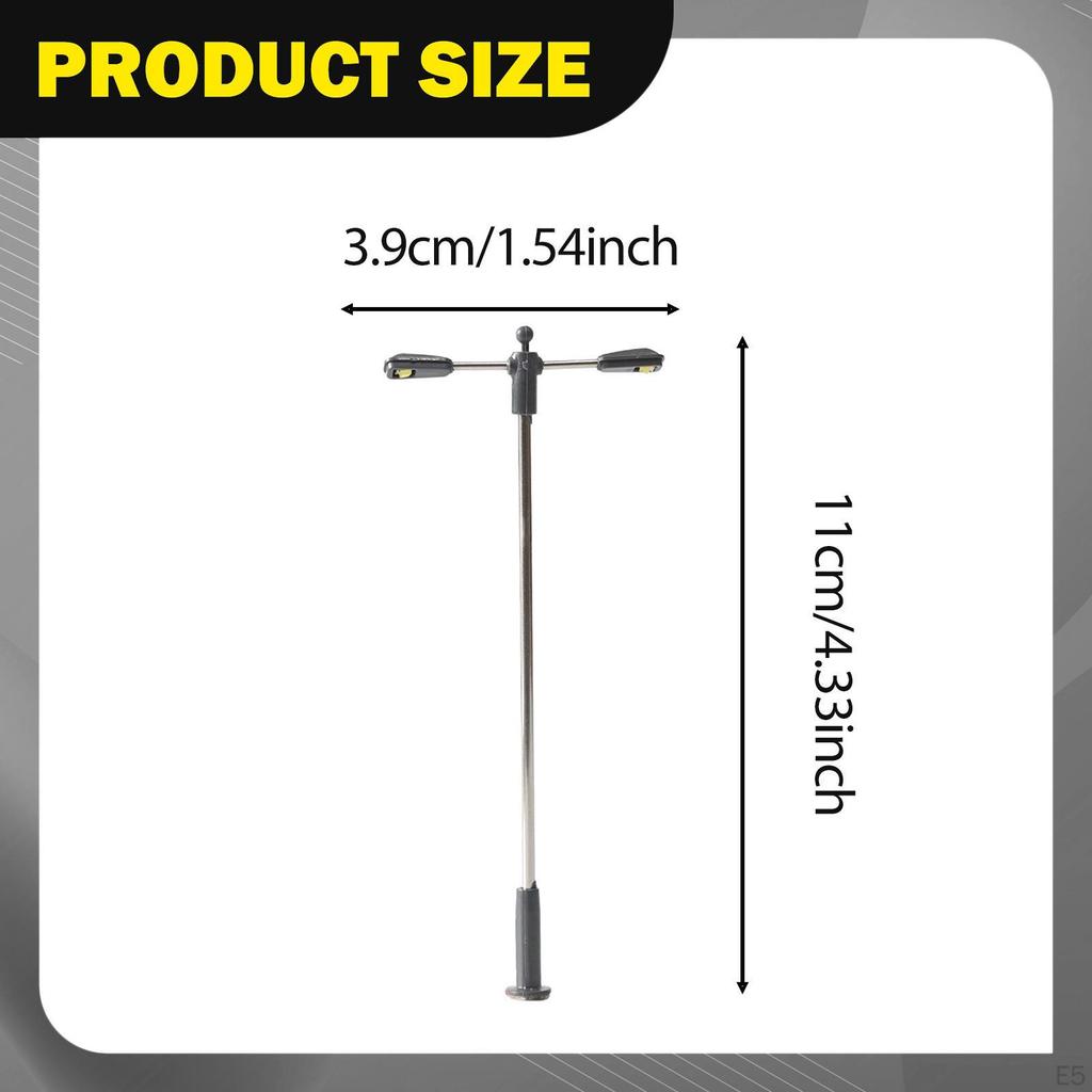 5 Mini , Street Lamp Models for Patio And Garden Design