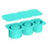Ice Mold Tray For Tumbler, Reusable Ice Shot Glass  Mold, Easy Release Silicone Reusable Large Ice Ball Trays With Lid For Freezer
