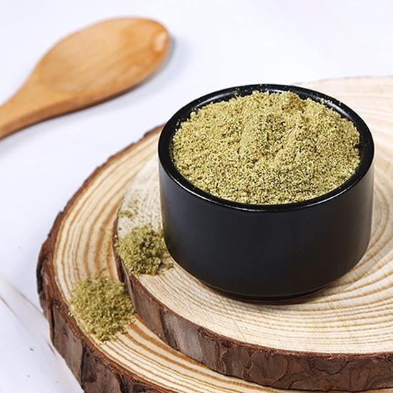 CRISTA Dhaniya Jeera Powder | Coriander & Cumin Mixed Spice Blend | Zero Added Colours, Fillers, Additives| Green Colour | 100 Gms