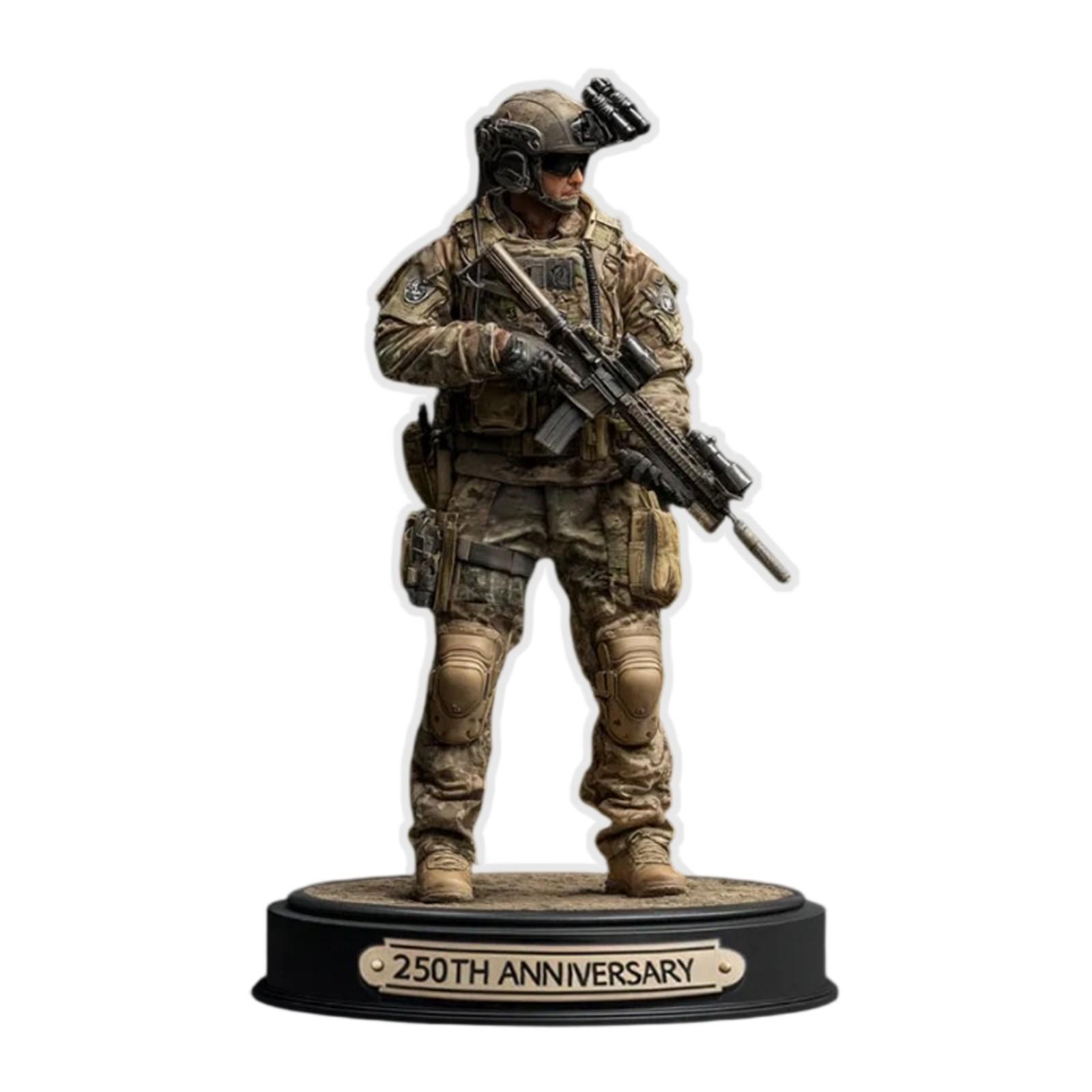 

250-та річниця Військова Ювілейна Пам ятна Настільна Ручна Прикраса One Size