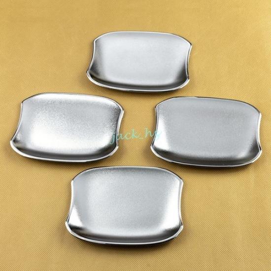 For 2018- Ford Expedition Chrome Door Handle Surrounds Protector Accessories