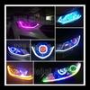 Symphony DRL Car LED Daytime Running Light APP Control Flexible RGB Flowing Turn Signal Strip Headlight Decorative Lamp 12V 24V