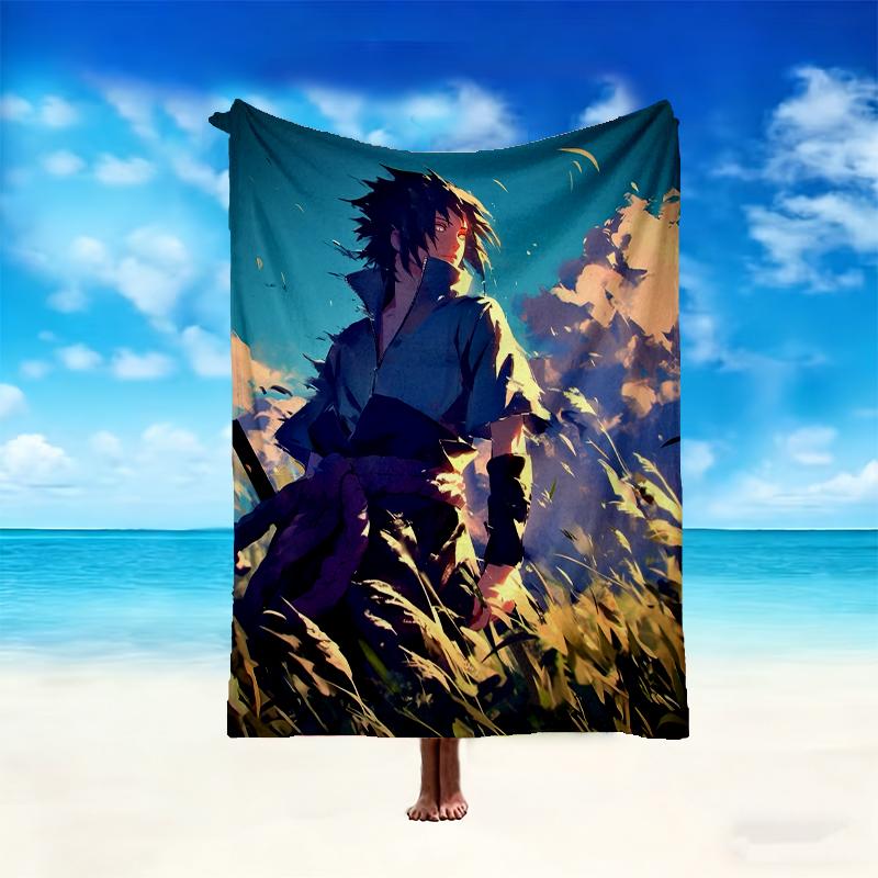 1pc Easy-Care Naruto Blanket, Perfect for Couch, Bed, Home, Travel & More, Warm & Durable Printed Blanket