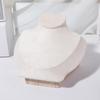 Guiwa Lowrider Solid Wood Mannequin Necklace Display and Jewelry Stand