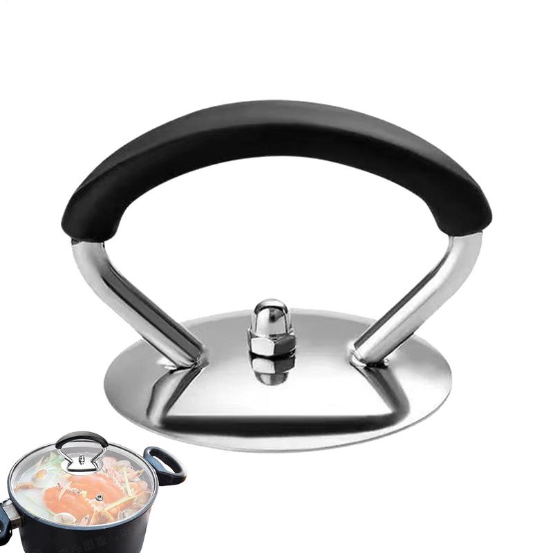 Universal Pot Lid Handle Kitchen Pot Lid Knobs Stainless Steel Pot Lid Cover Knob Replacement Holding Handle for Saucepan Lid