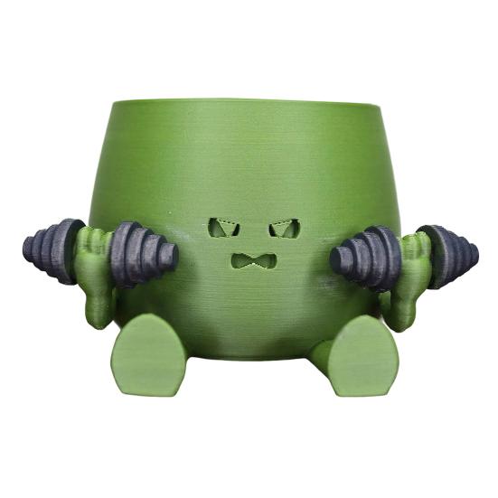 

Yousheng Face Planter Pot 3D Printed Smile Flowerpot Tabletop Decor Suckulent Planter Cattus Pot for Home And Office C