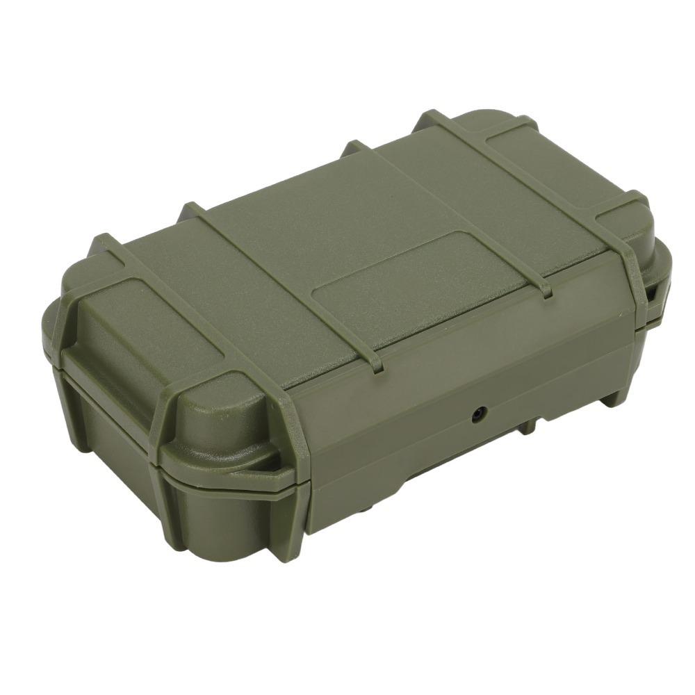 Estuche de Herramientas Impermeable ABS Duradero Resistente al Desgaste Estuche Rígido de Transporte Caja de Herramientas de Almacenamiento de Doble Capa Actividades al Aire Libre