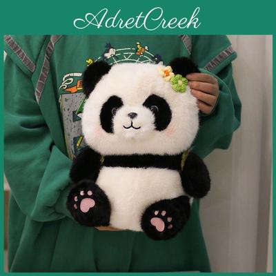 Peluche Panda Mahjong Douce Mignonne Animal en Peluche Poupée Pour Enfant Et Cadeau