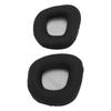 2pcs Replacement Ear Pads Noise Isolation Protein Leather Breathable Mesh Ear Cushions for Corsair