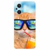 Soft Case for Reno8 Lite Cover Print TPU Silicone Clear Funda Cases for OPPO Reno 8 Lite 5G Case Reno8Lite Slim Landscape Cat