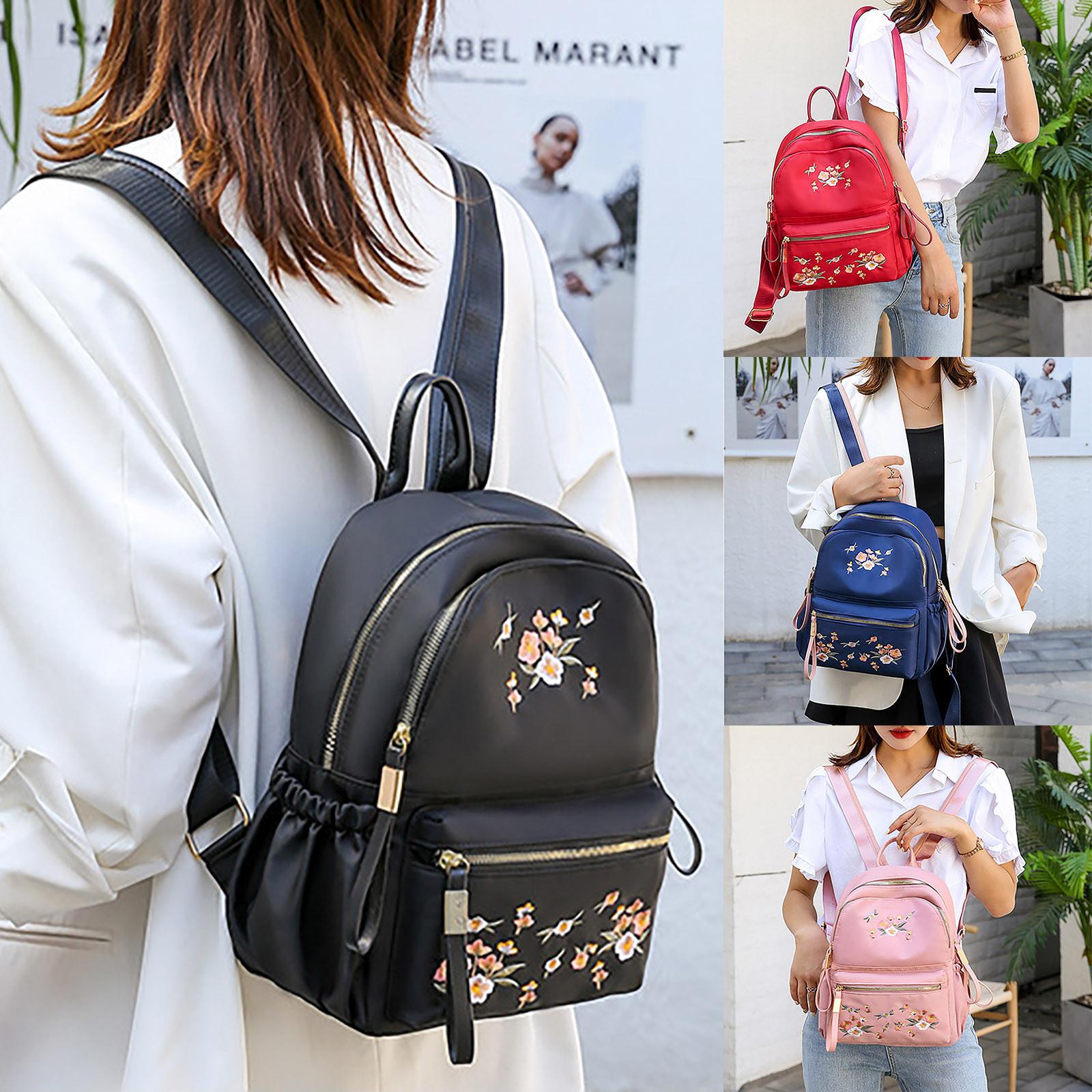 

Сумка через плечо из ткани Оксфорд, модный и универсальный повседневный рюкзак для путешествий, большая вместимость, школьная сумка