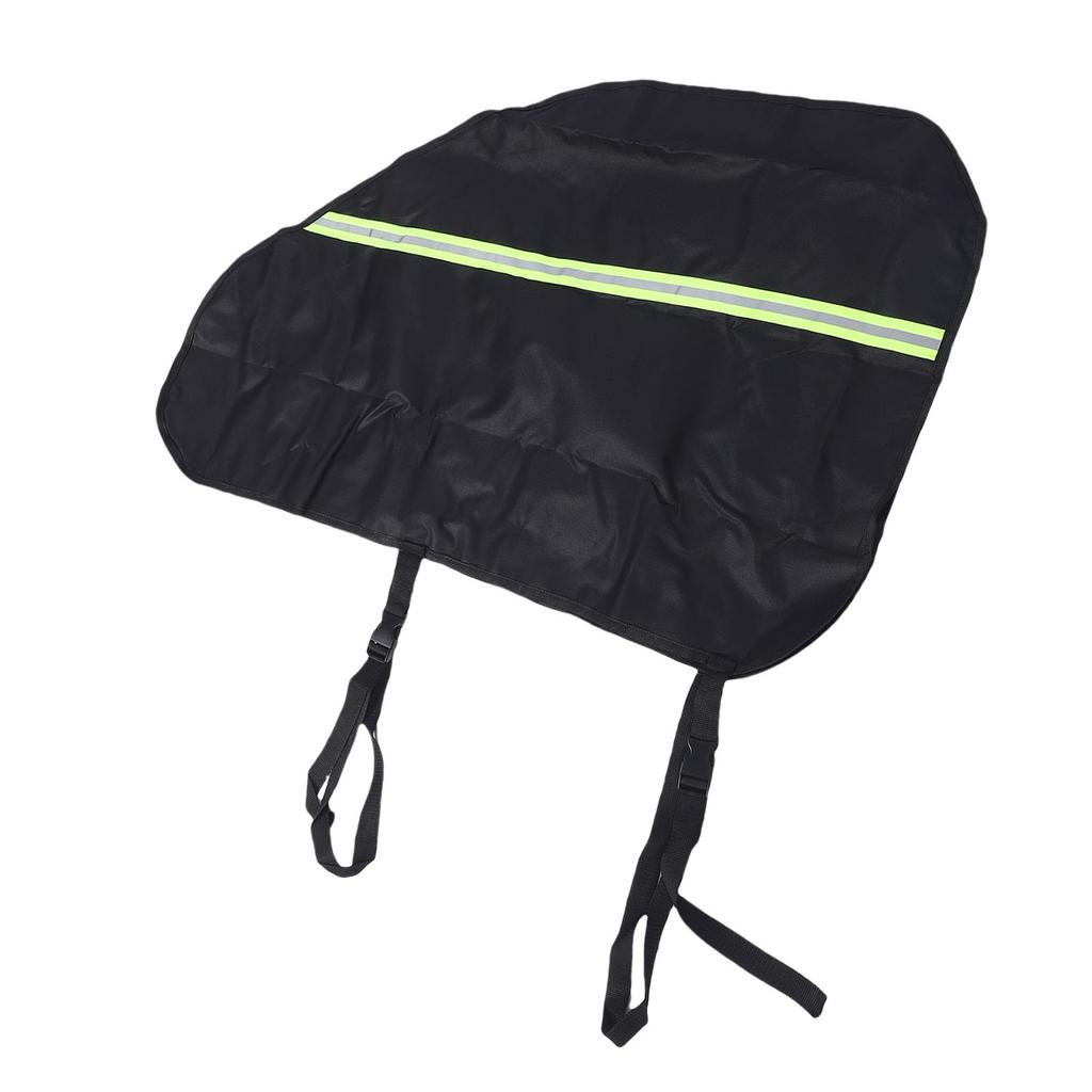 Drawbar Cover Reflective Anti Collision RV Hitch Cover for Travel Easy To Install Anti Dust