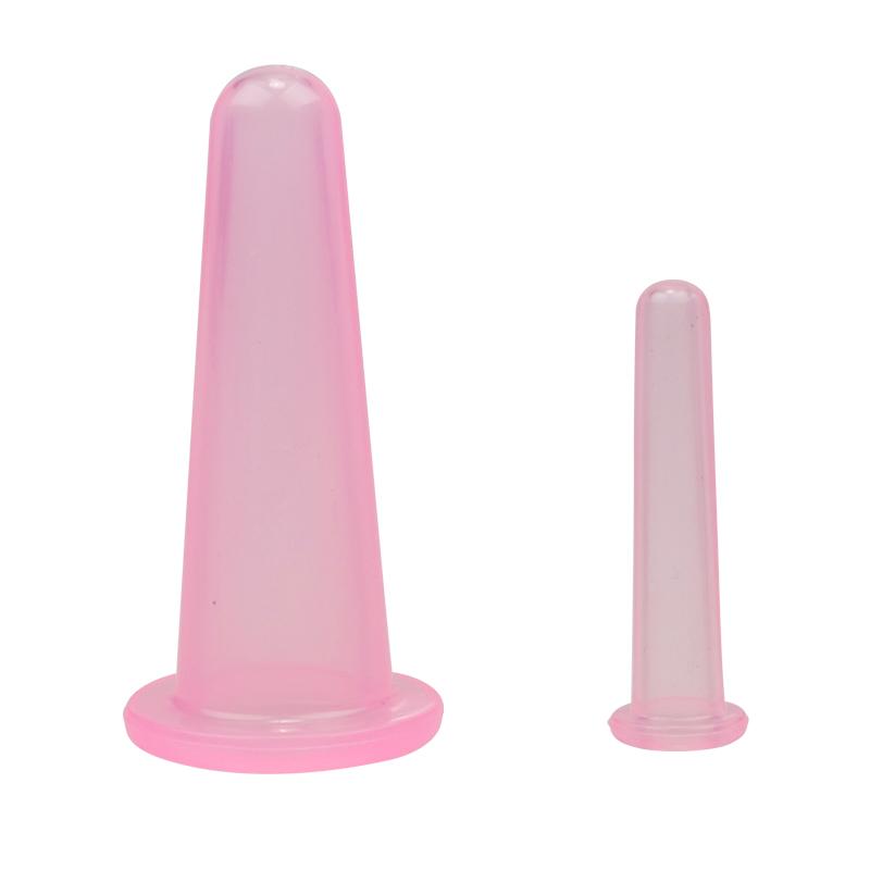 2/4Pcs Vacuum Cupping Cans For Massage Ventosa Celulitis Suction Cup Chinese Suction Cups Face Neck Massage Cans Anti Cellulite