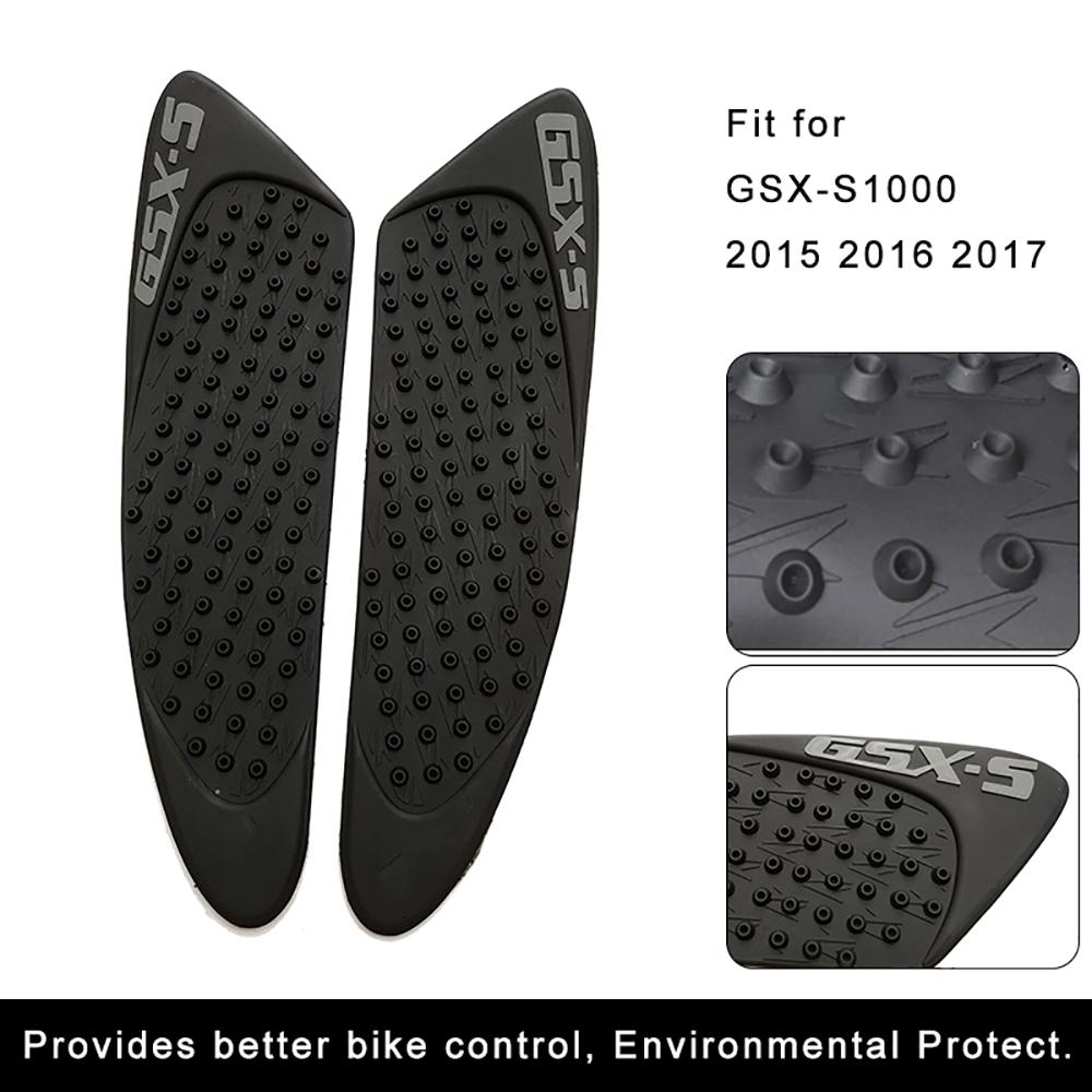 Motorcycle Anti-Heated Gas Tank Side Traction Knee Protector Anti Slip Pad For Suzuki GSXS1000 GSXS1000F GSX-S1000/F
