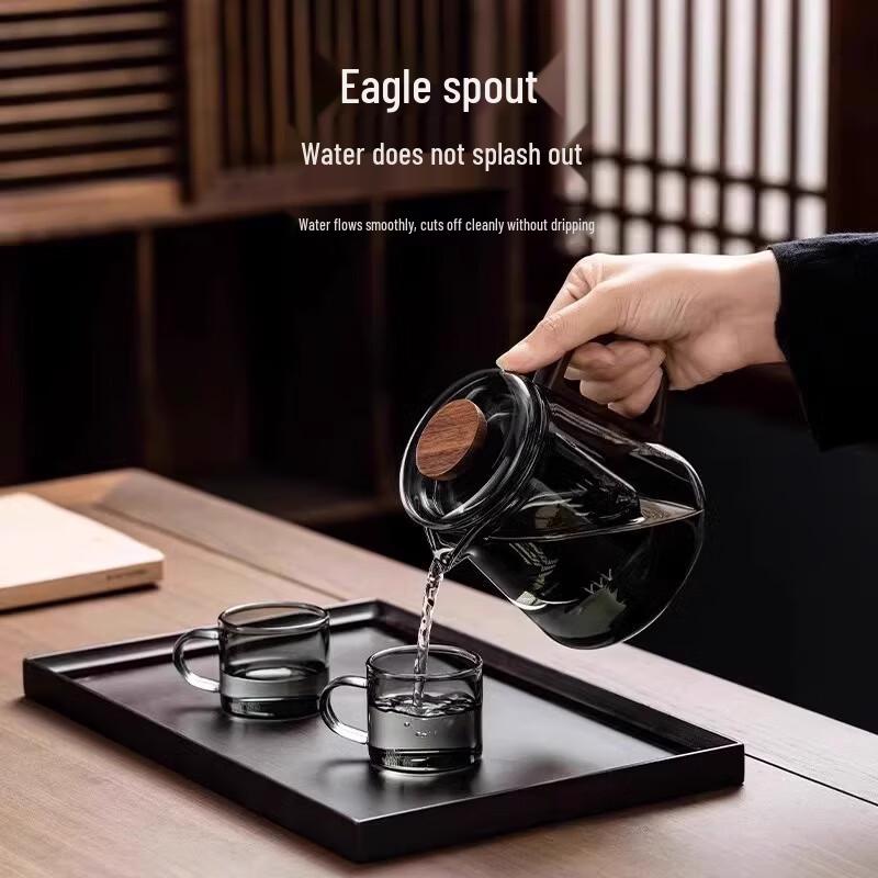 Wutuo Glas-Aufgusskännchen