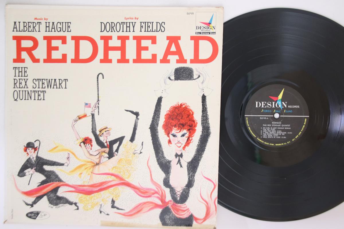 

LP Record OST, REX STEWART - Redhead DLP99 DESIGN 1959 US Soundtracks & Musicals Used