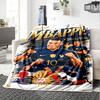 Mbappé Customize Text Blanket Throw Customizable Blanket Durable Comfort Perfect for Bedding Chair Livingroom Sofa All-Season Use