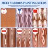 Graining Painting Tool Wood Texture Paint Roller Wood Pattern Tools Wall Room Art Wood Grain Tool for Home Decoration Wall Floor