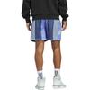 adidas Allover Print Shorts Gender Neutral Blue Purple IY7376