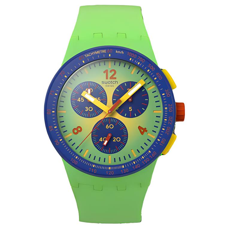 

SWATCH Original Collection Quartz Movement 30m Water Resistance Men s Watches Watch 42mm Green Dial SUSG101 Green Dial